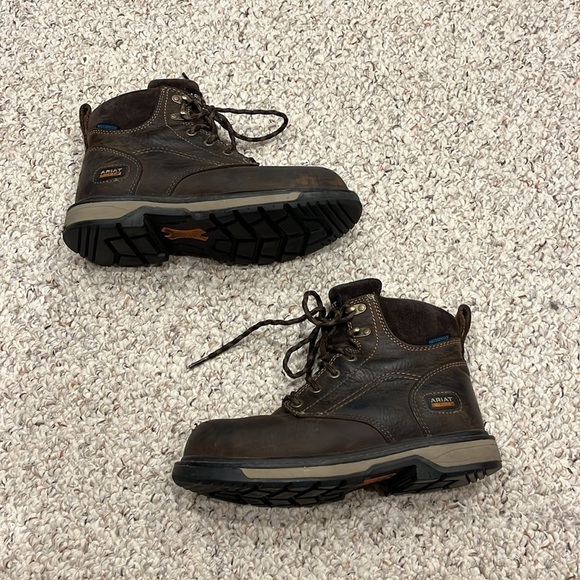 Ariat Riveter Waterproof Composite Toe Work Boots Women's Size 6.5 - Picture 6 of 12